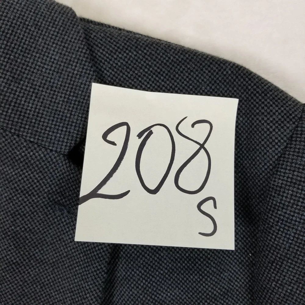 PJ Paul Jones Blazer Mens Size L Grey Textured Knit Two Button Sport Coat